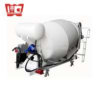 Hydraulic 6m3 concrete mixer machine